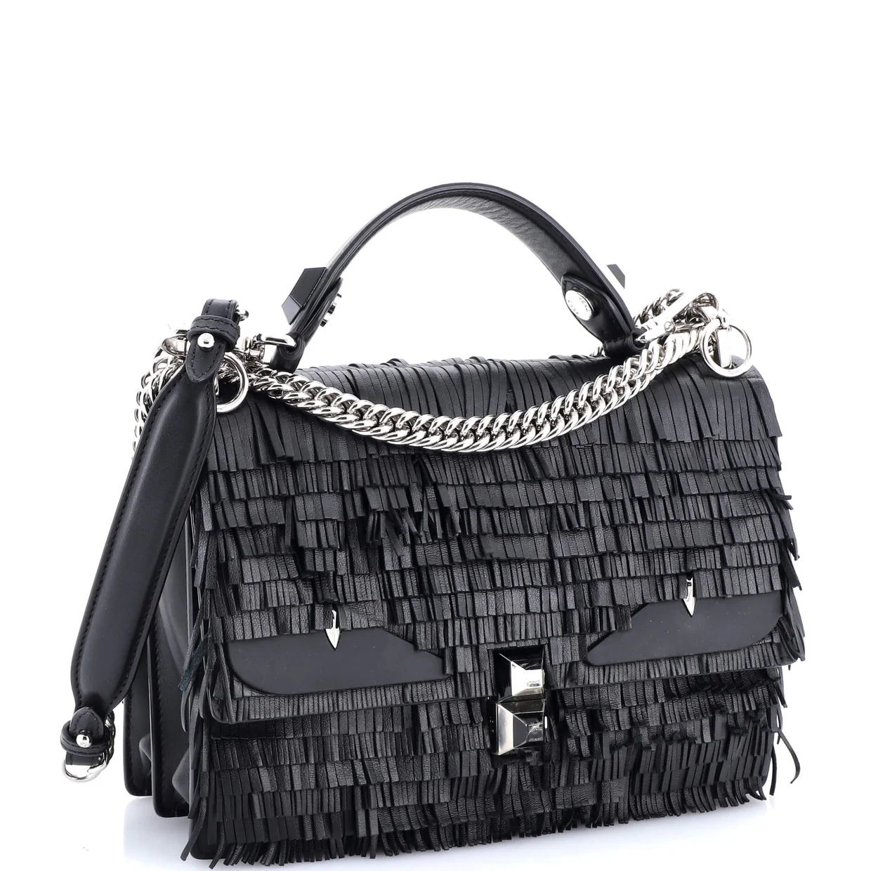 Monster Kan I Bag Fringe Leather Medium - Deep Luxury