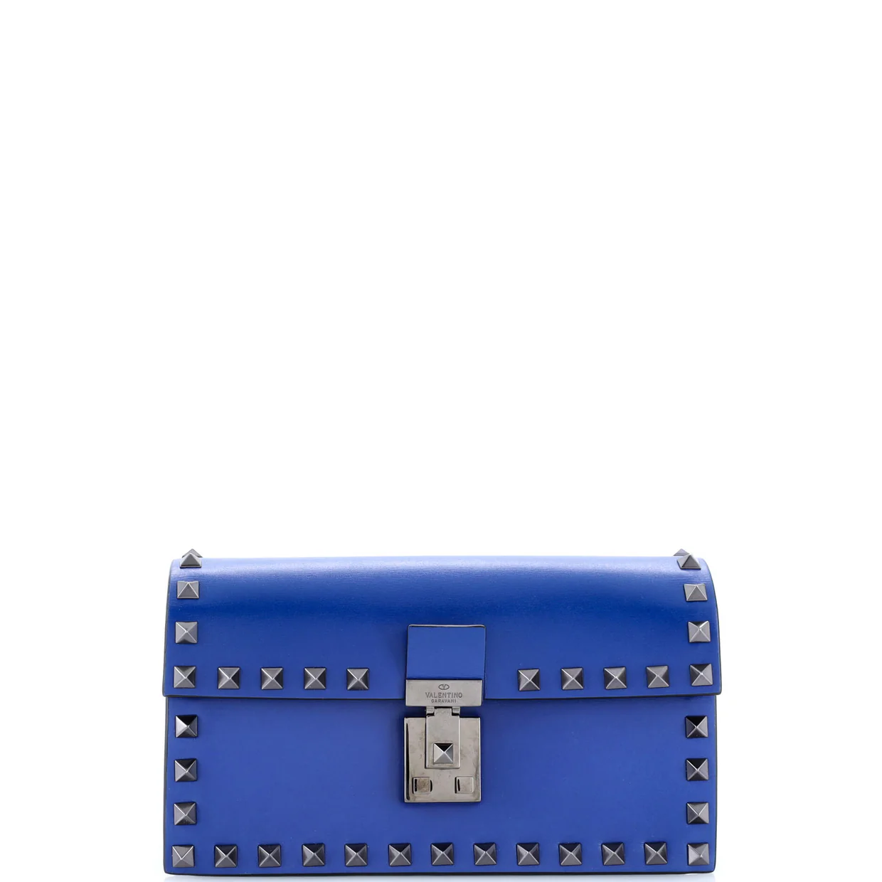 Rockstud Flap Crossbody Bag Leather Mini - Deep Luxury