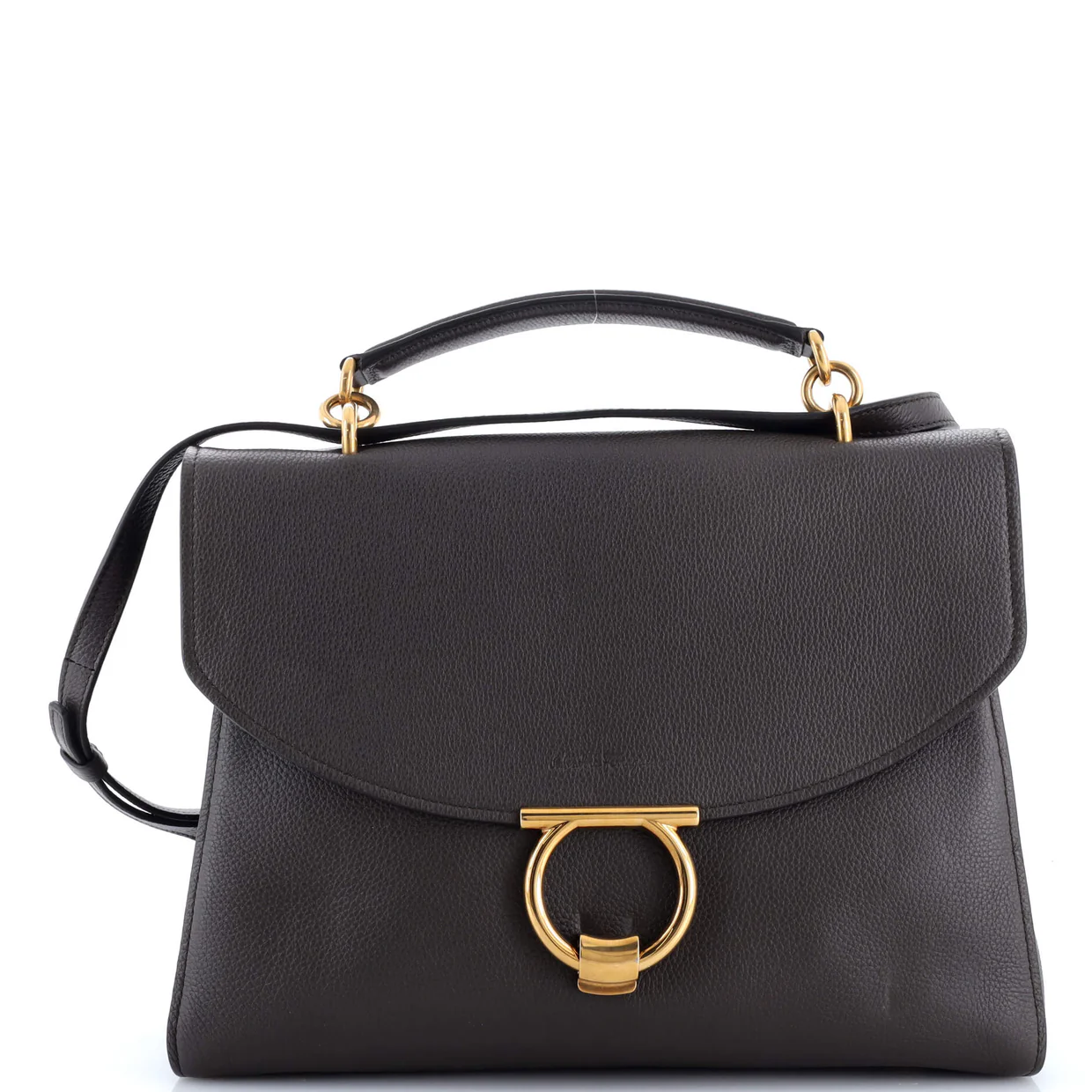 Margot Satchel Leather Large - Deep Luxury