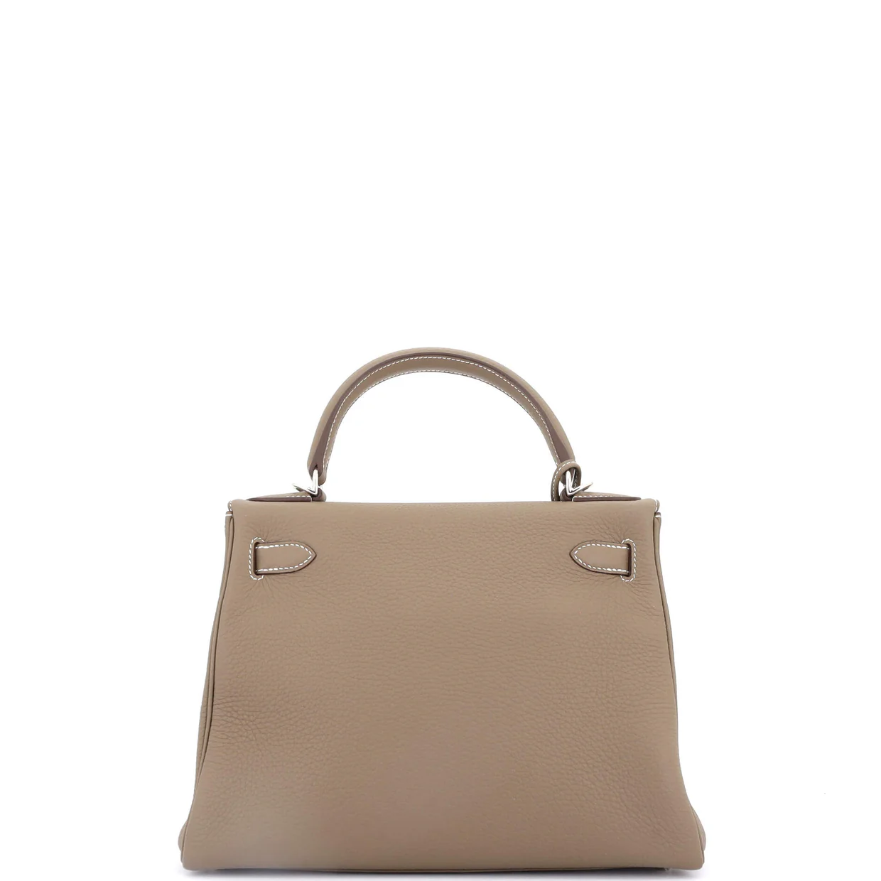 Kelly Handbag Grey Togo with Palladium Hardware 28 - Deep Luxury