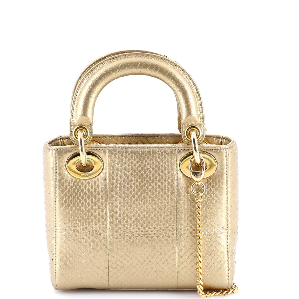 Lady Dior Chain Bag Python Mini - Deep Luxury