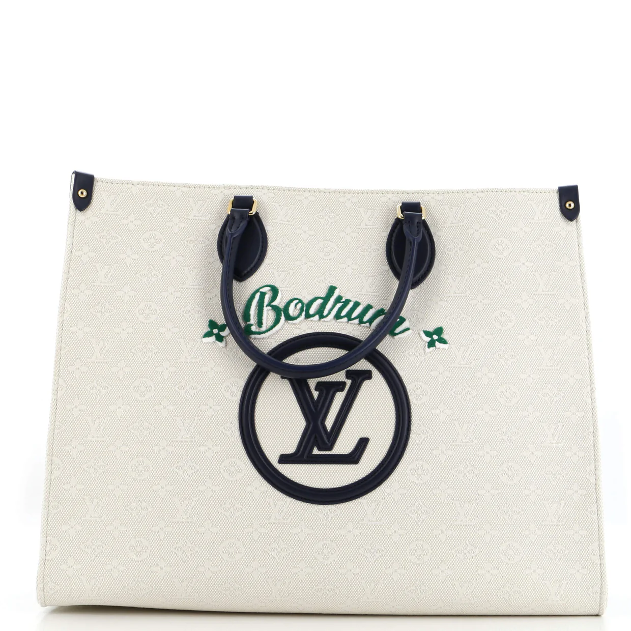 OnTheGo Tote Limited Edition Cities Monogram Jacquard and Tuffetage Canvas GM - Deep Luxury