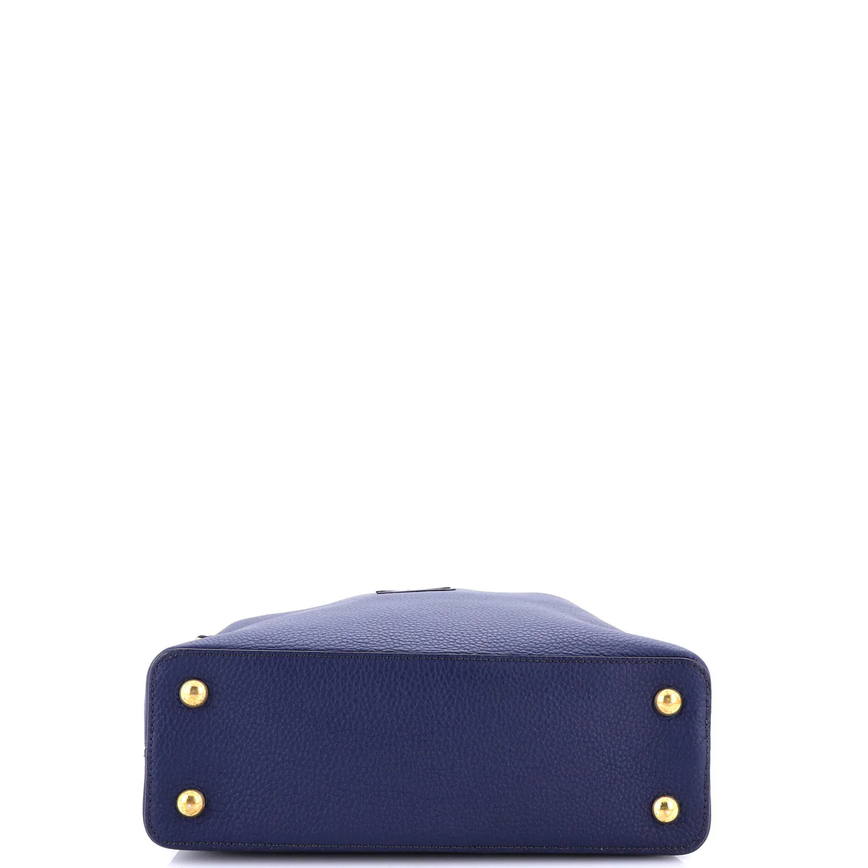 Capucines Bag Leather with Python PM - Deep Luxury