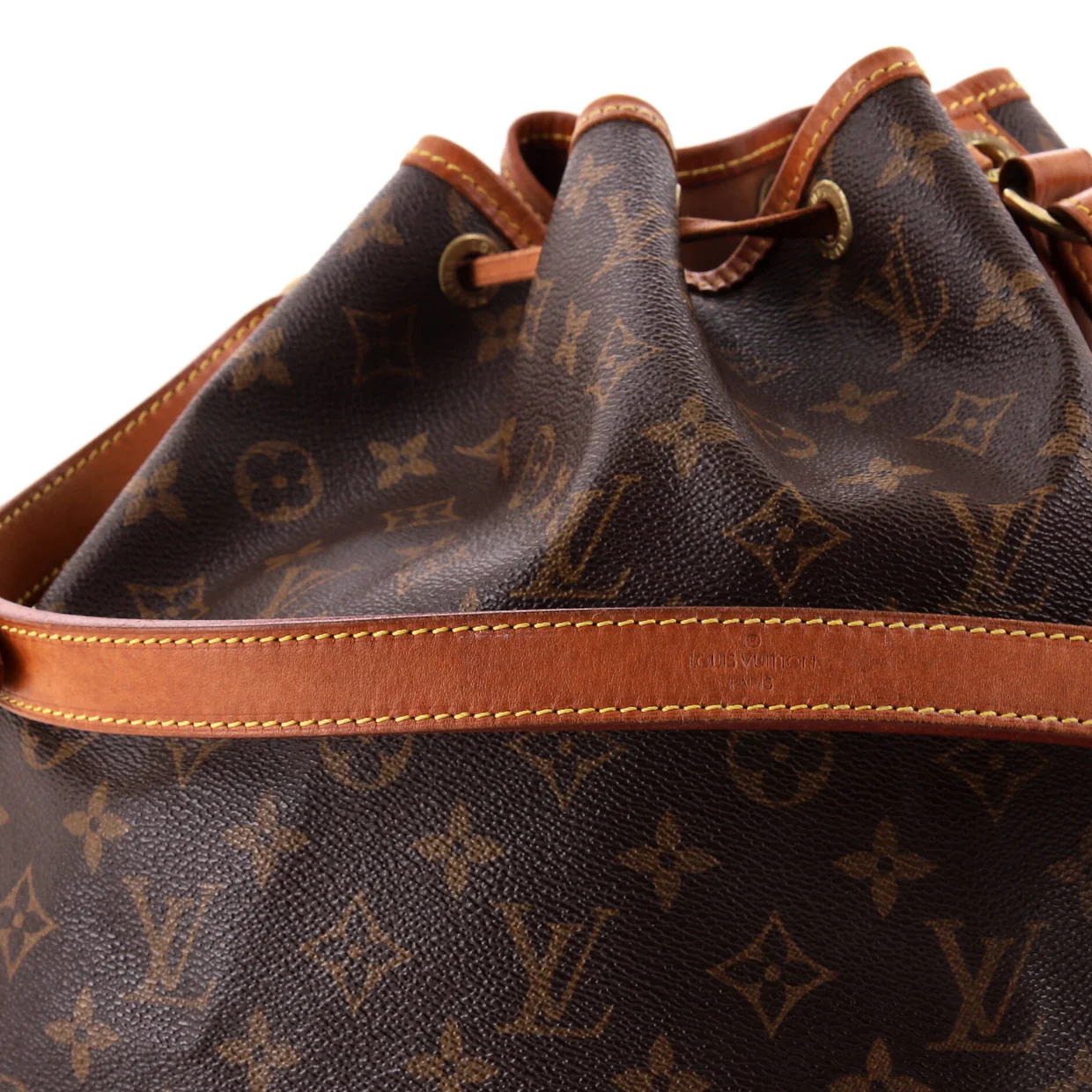 Noe Handbag Monogram Canvas Large - Deep Luxury