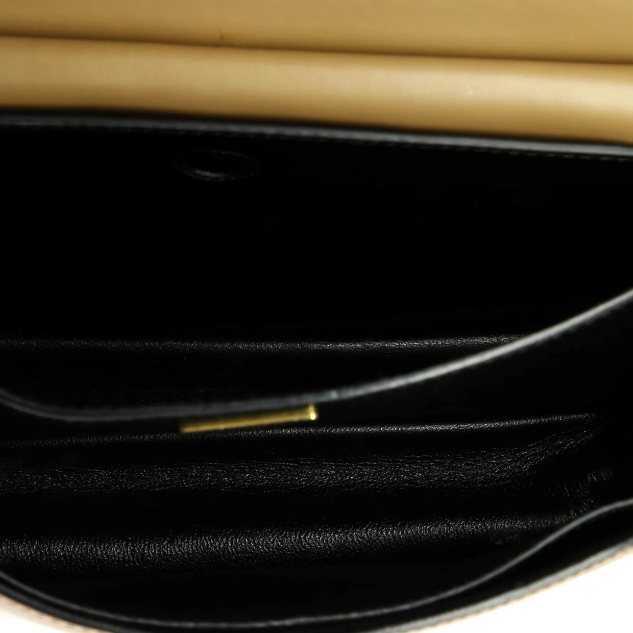 Cahier Crossbody Bag Leather and Saffiano Leather Large - Deep Luxury