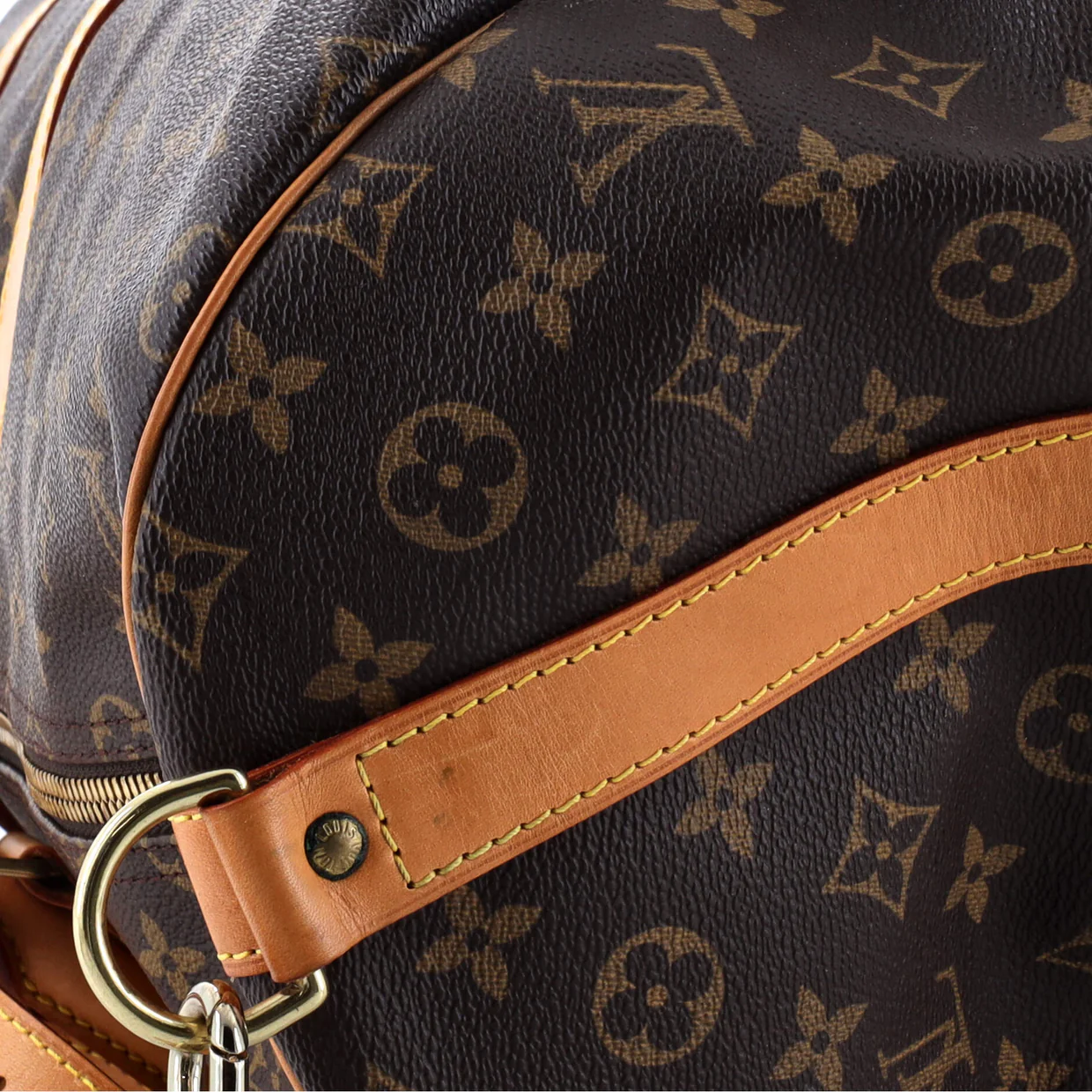 Keepall Bandouliere Bag Monogram Canvas 55 - Deep Luxury