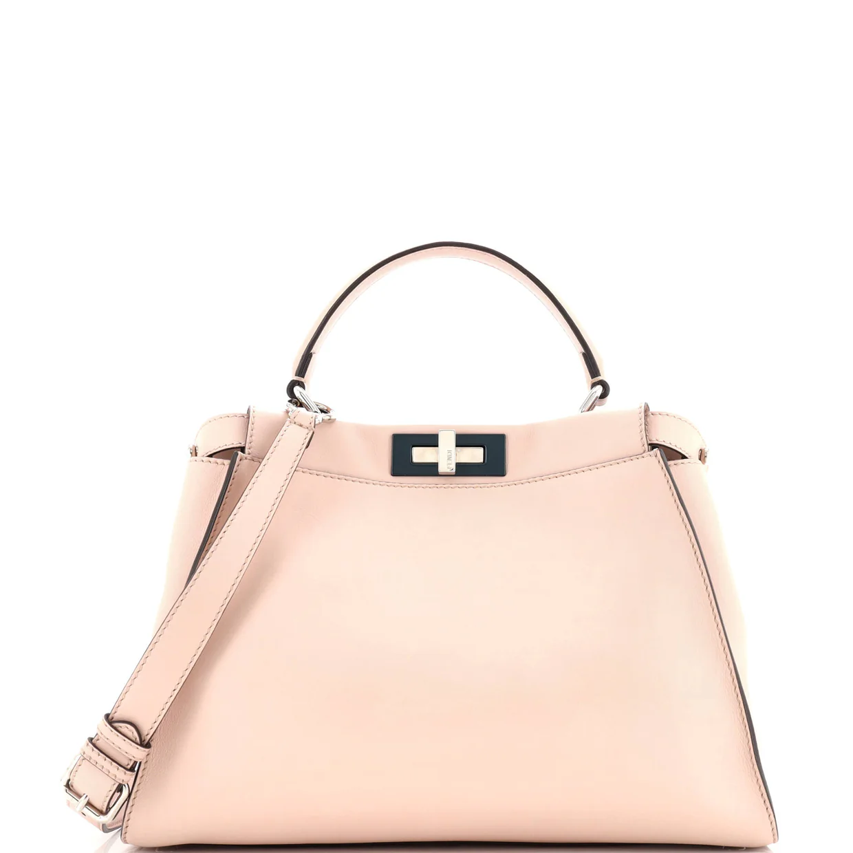 Peekaboo Bag Rigid Leather Large - Deep Luxury