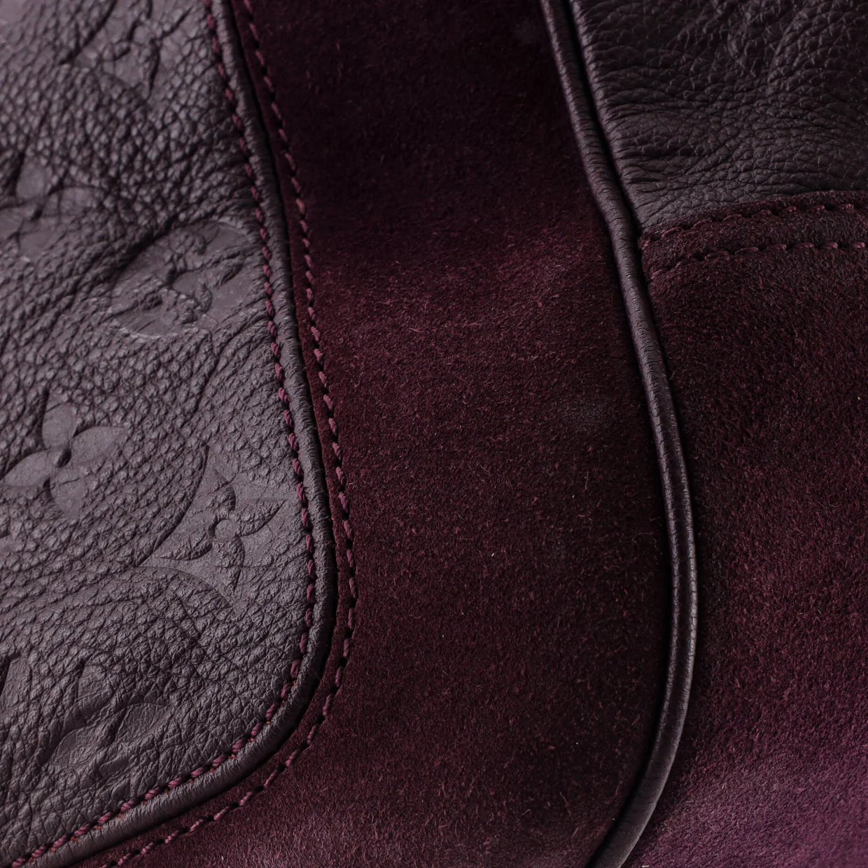 Audacieuse Handbag Monogram Empreinte Leather MM - Deep Luxury