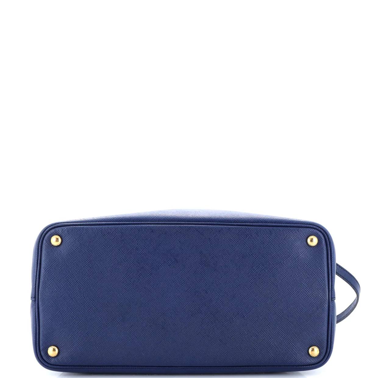 Cuir Double Tote Saffiano Leather Medium - Deep Luxury