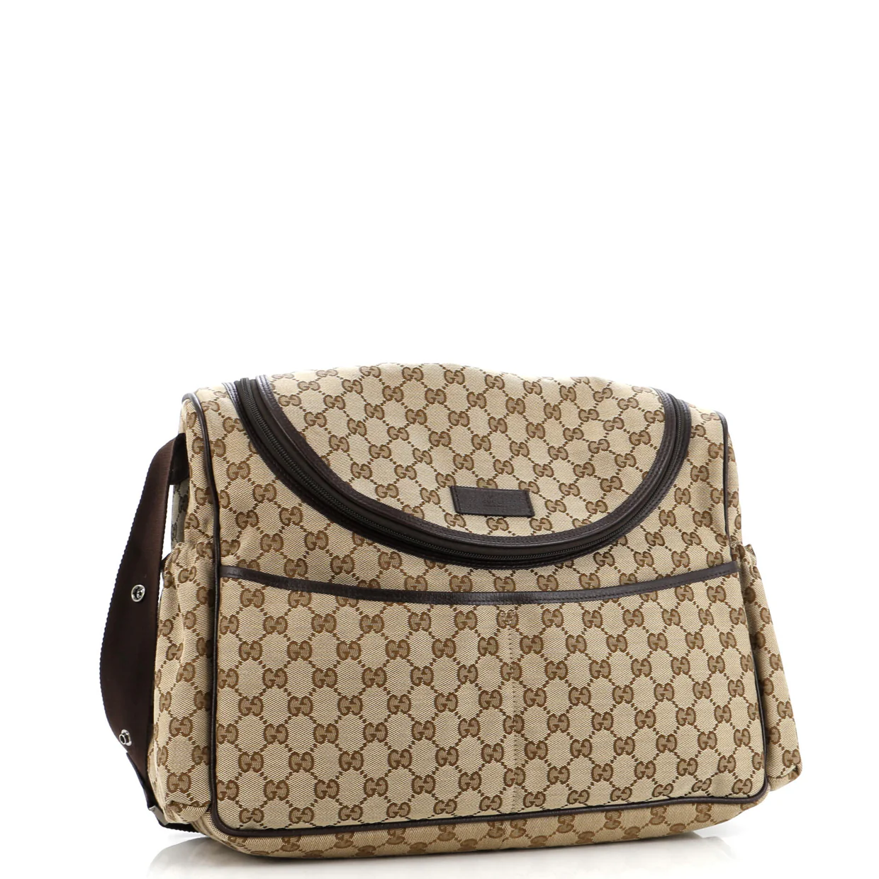 Diaper Crossbody Bag GG Canvas - Deep Luxury