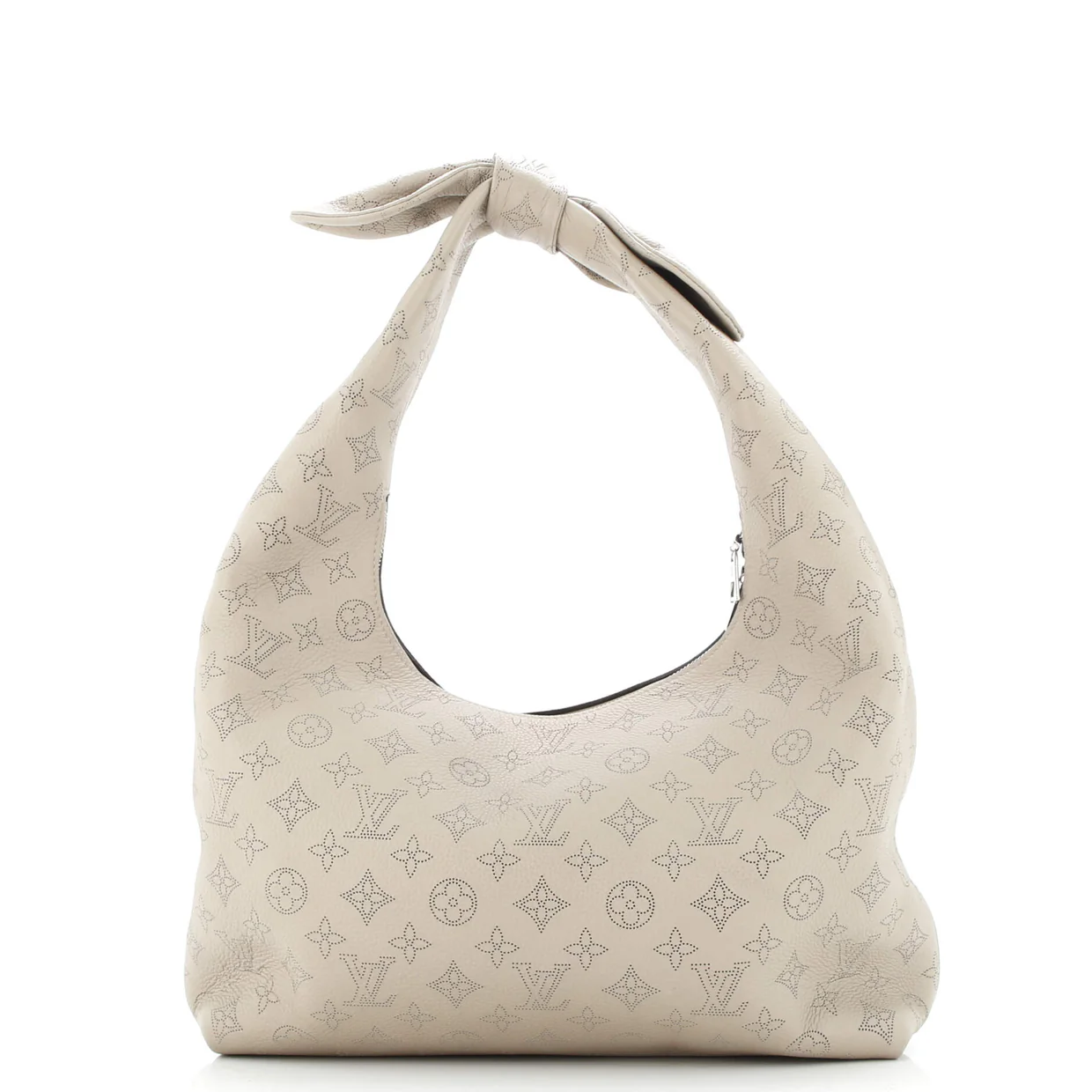 Why Knot Shoulder Bag Mahina Leather MM - Deep Luxury
