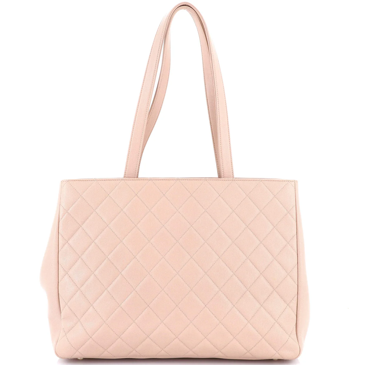 Business Affinity Tote Quilted Caviar Large - Deep Luxury