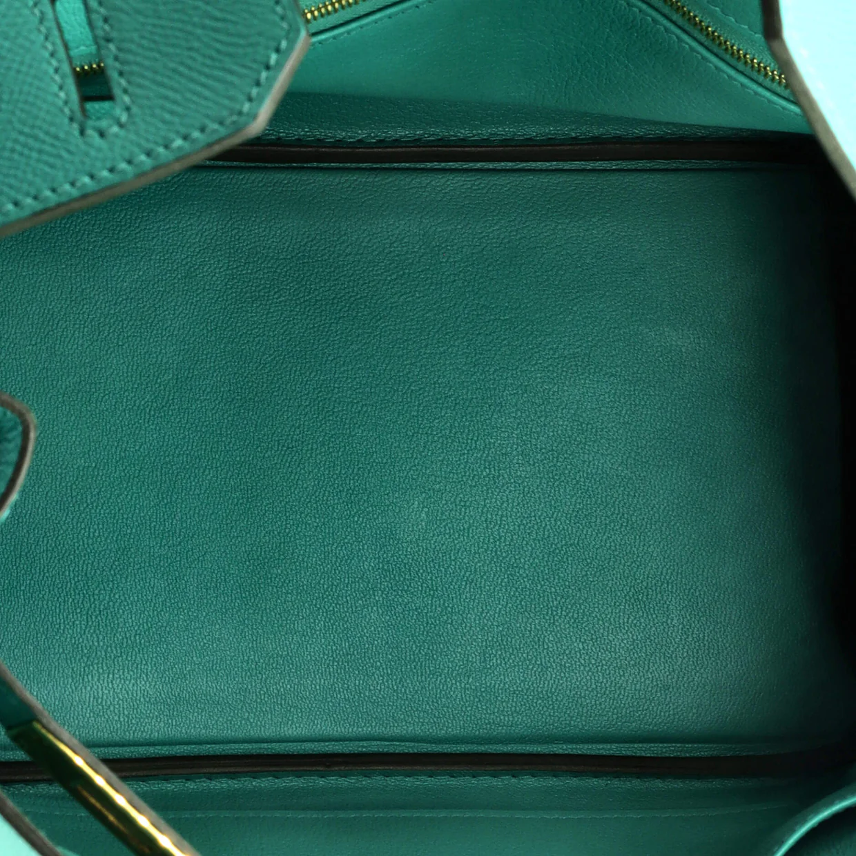 Birkin Handbag Vert Verone Epsom with Gold Hardware 30 - Deep Luxury