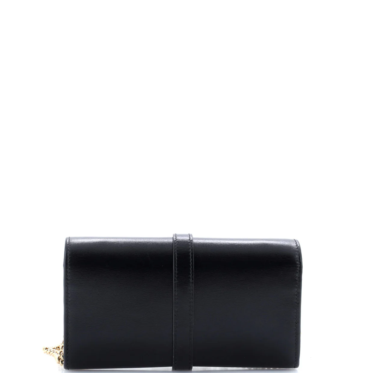 Jackie 1961 Continental Chain Wallet Leather - Deep Luxury