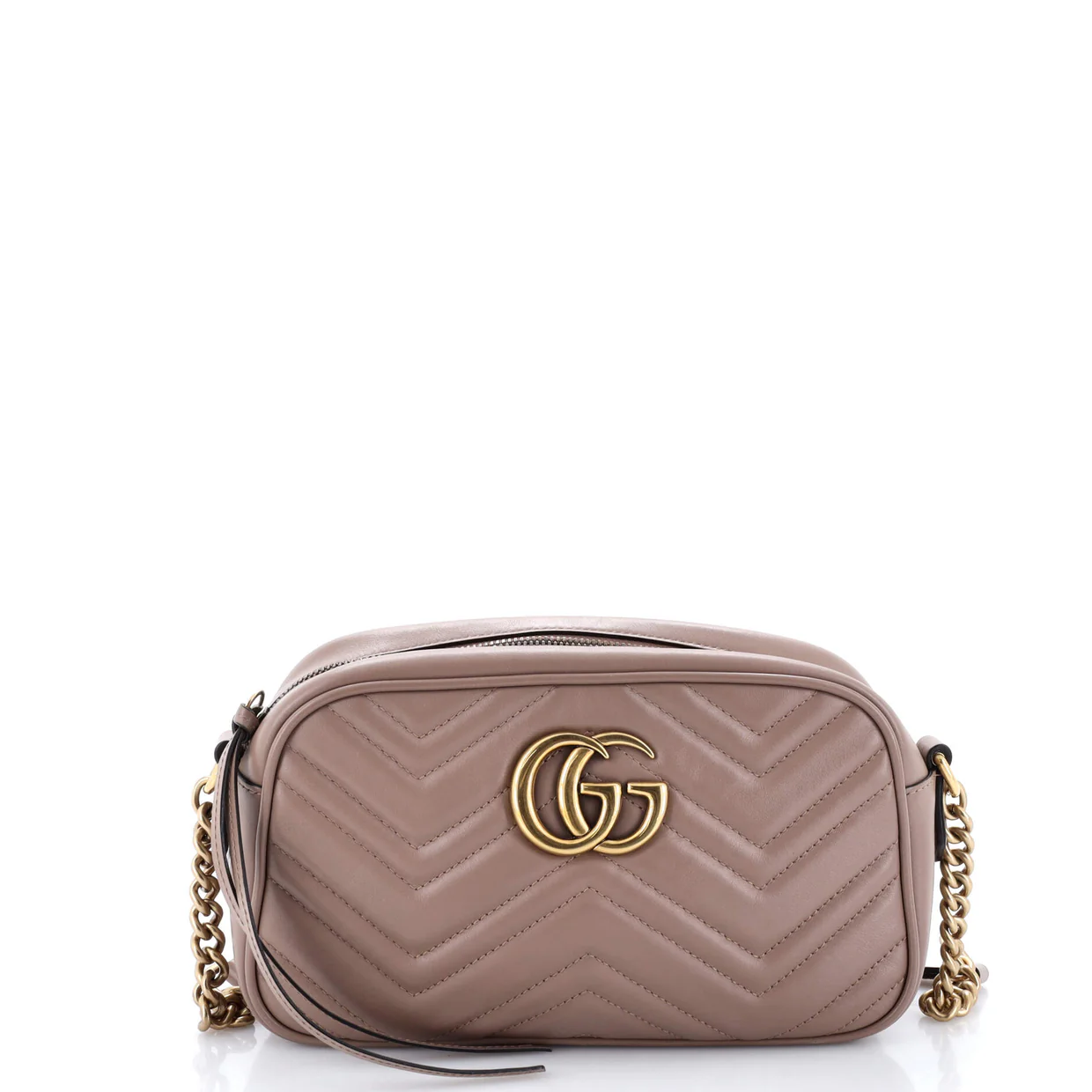 GG Marmont Shoulder Bag Matelasse Leather Small - Deep Luxury