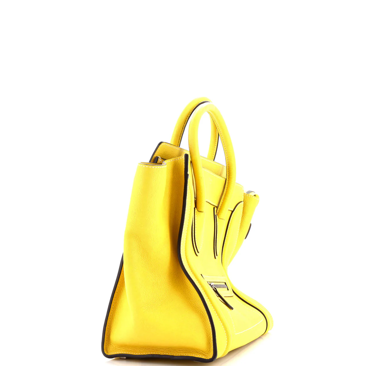 Luggage Bag Grainy Leather Mini - Deep Luxury