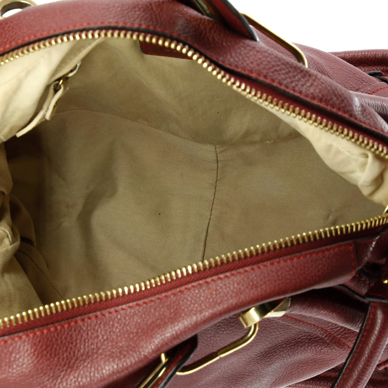 Paraty Top Handle Bag Leather Medium - Deep Luxury