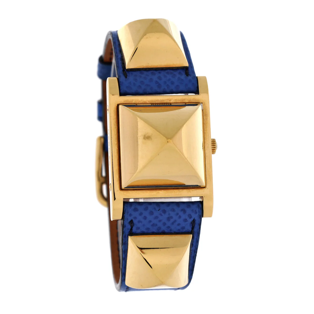 Medor Quartz Watch Plated Metal and Leather 23 - Deep Luxury