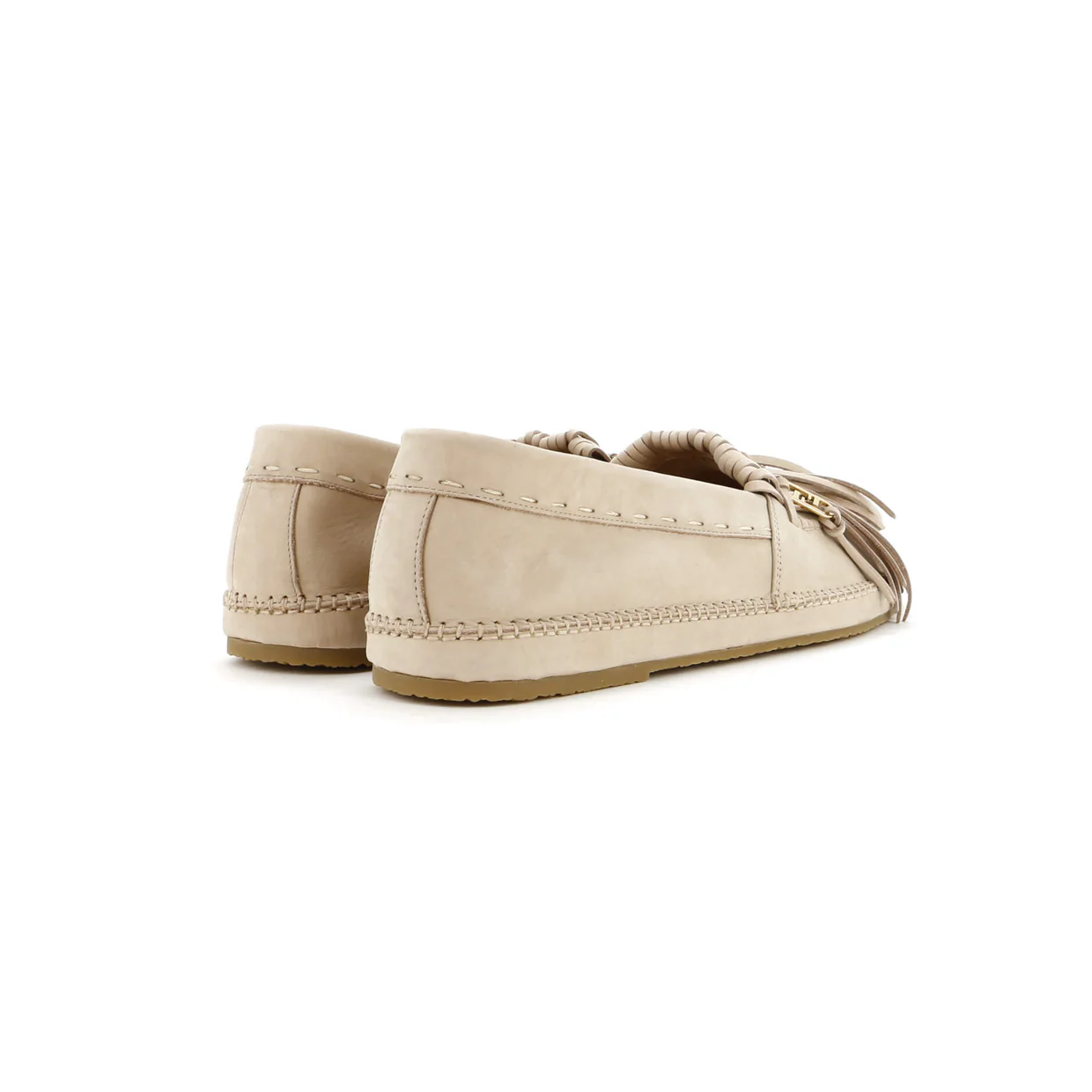 Men's O'Lock Fringe Loafers Suede - Deep Luxury