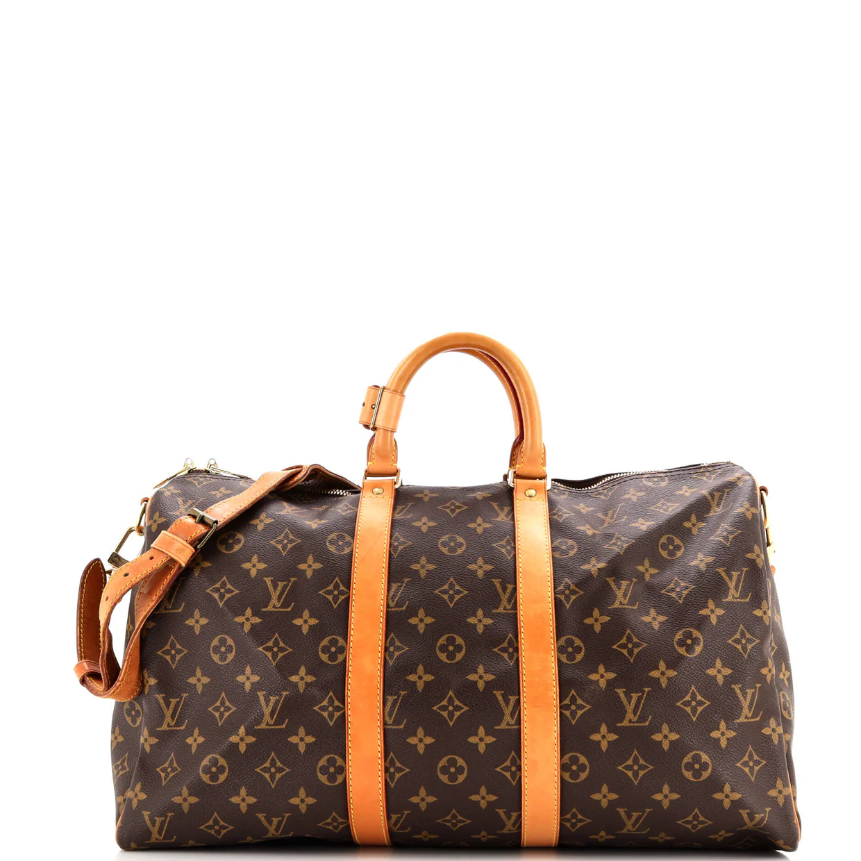 Keepall Bandouliere Bag Monogram Canvas 45 - Deep Luxury