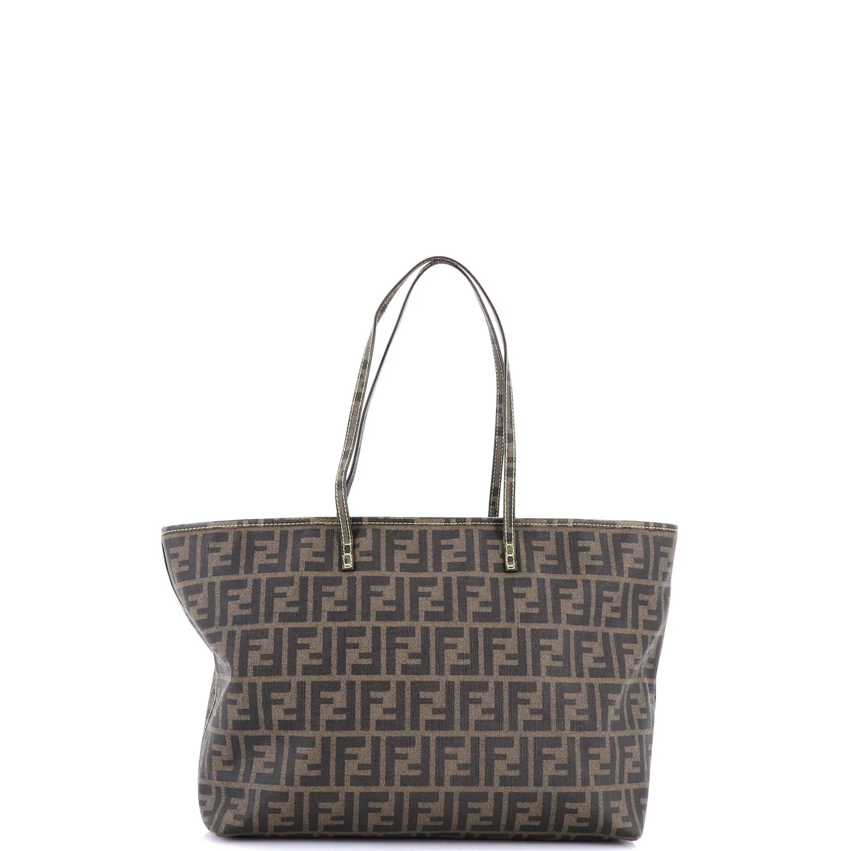 Roll Tote Zucca Coated Canvas Large - Deep Luxury