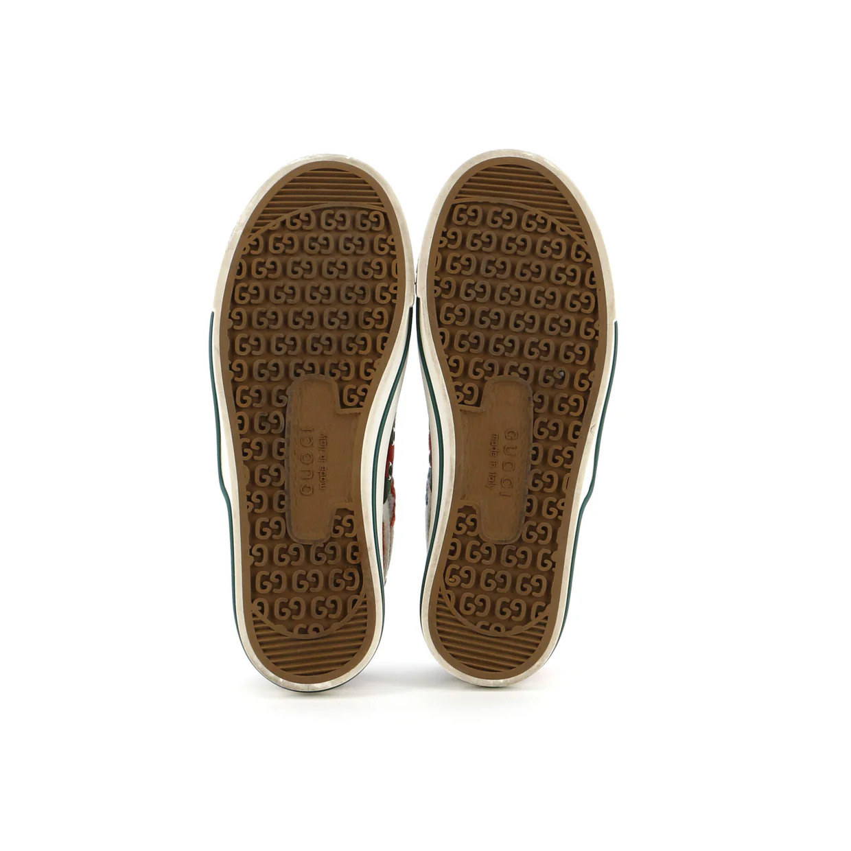 1977 Tennis Sneakers GG Embroidered Canvas - Deep Luxury