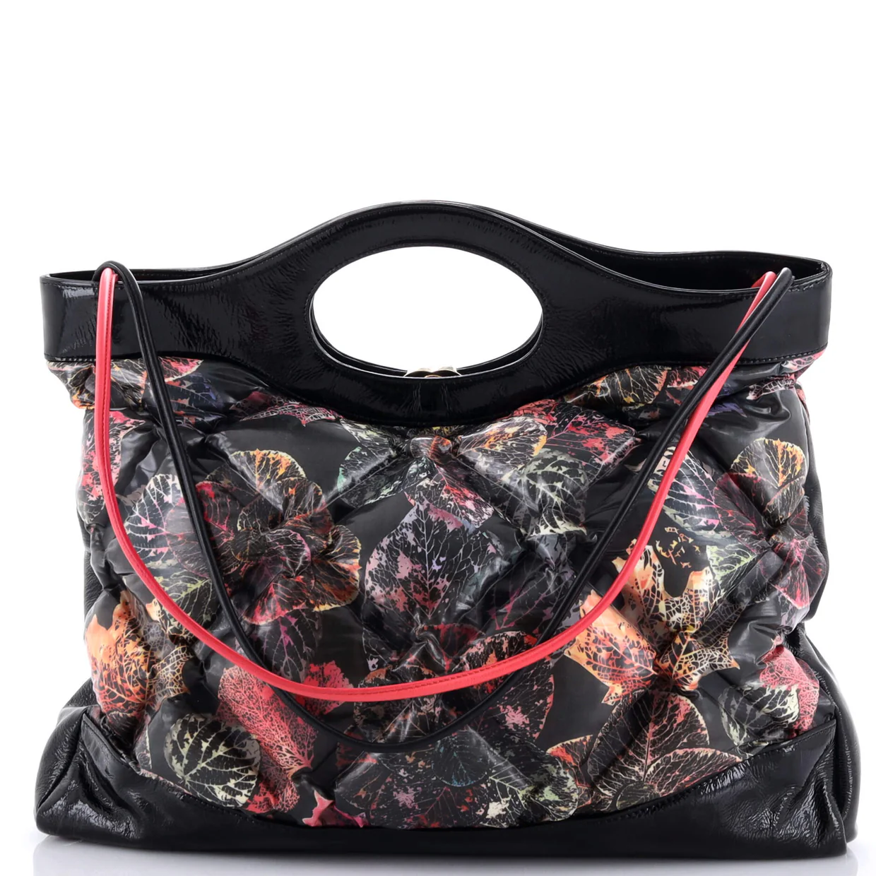 31 Shopping Bag Quilted Printed Puffy Leather XL - Deep Luxury