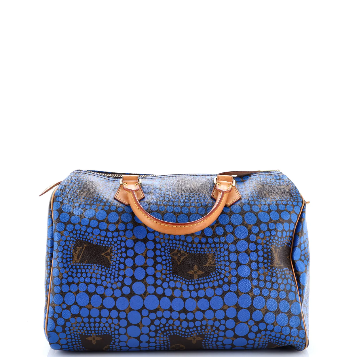 Speedy Handbag Limited Edition Kusama Town Monogram Canvas 30 - Deep Luxury