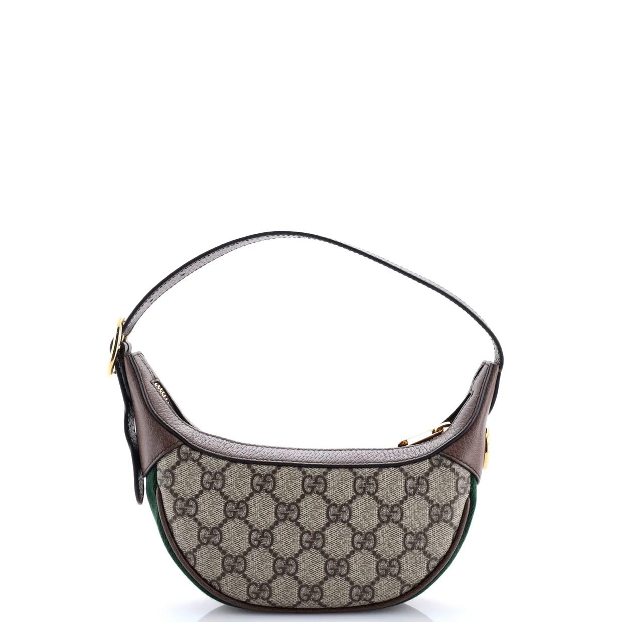 Ophidia Half Moon Bag GG Coated Canvas Mini - Deep Luxury