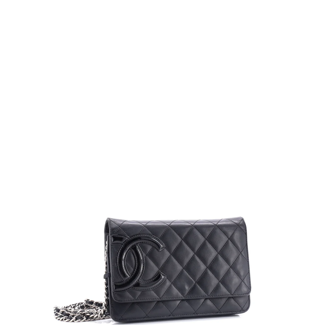 Cambon Wallet on Chain Quilted Leather - Deep Luxury