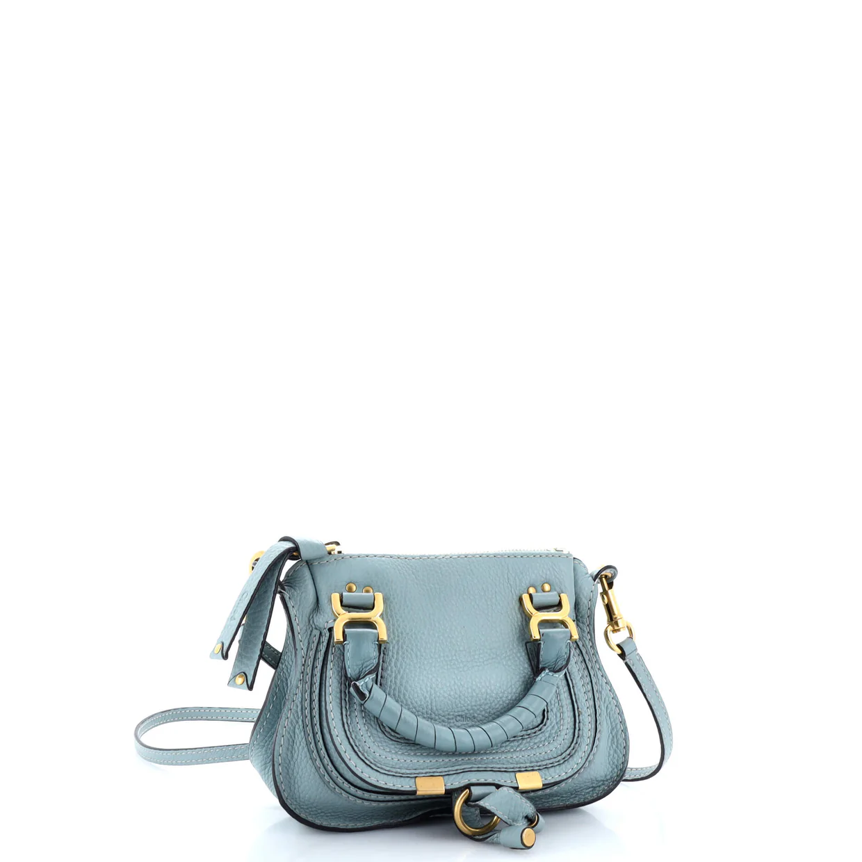 Marcie Satchel Leather Baby - Deep Luxury