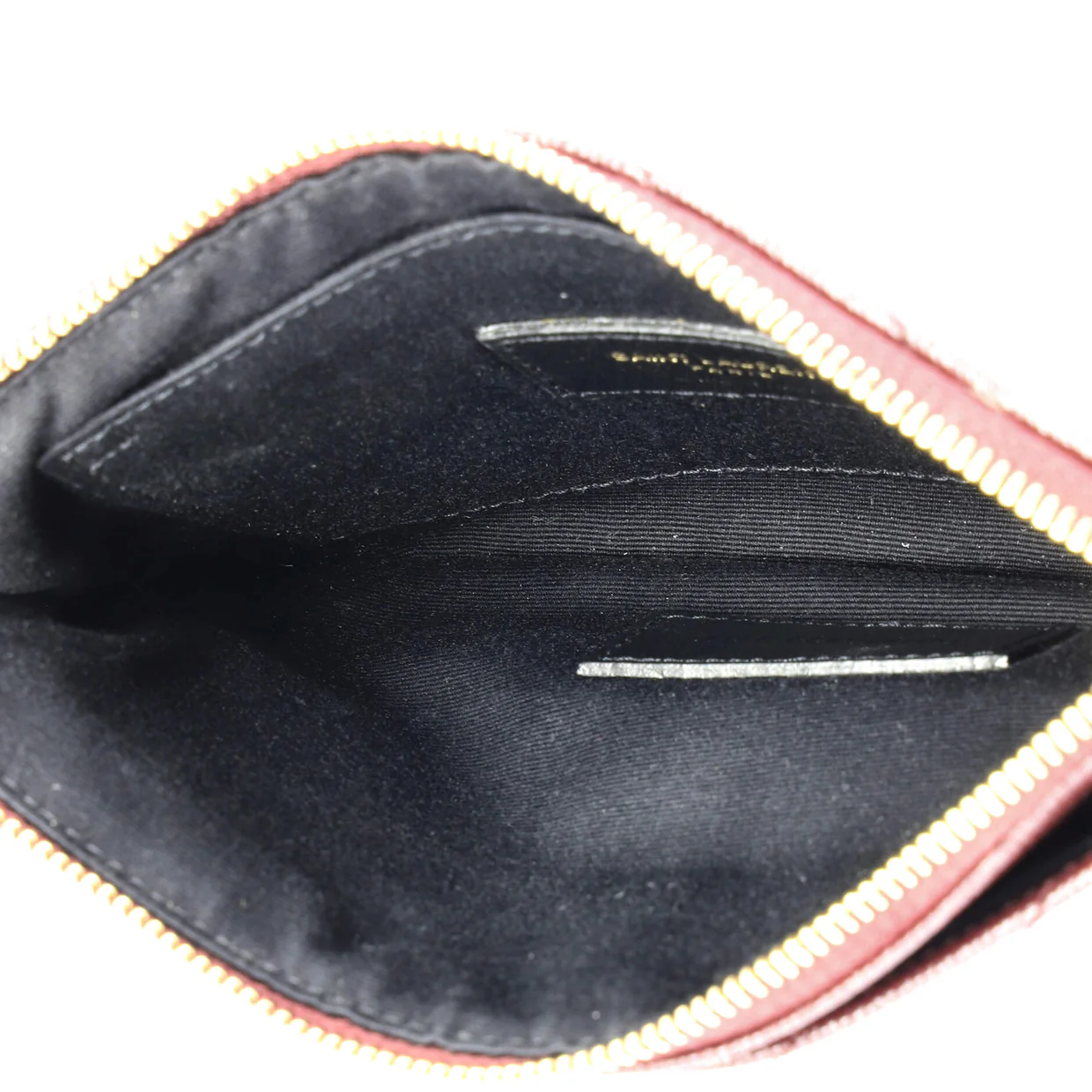Classic Monogram Zip Bill Pouch Matelasse Chevron Leather Medium - Deep Luxury