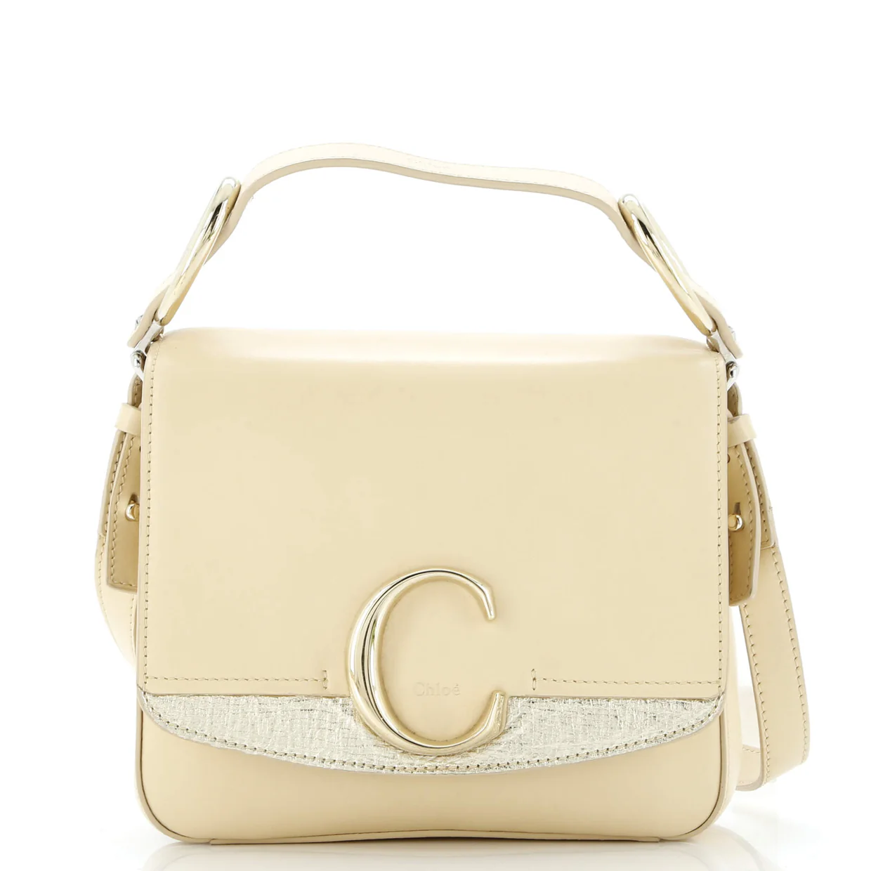 C Flap Bag Leather Small - Deep Luxury
