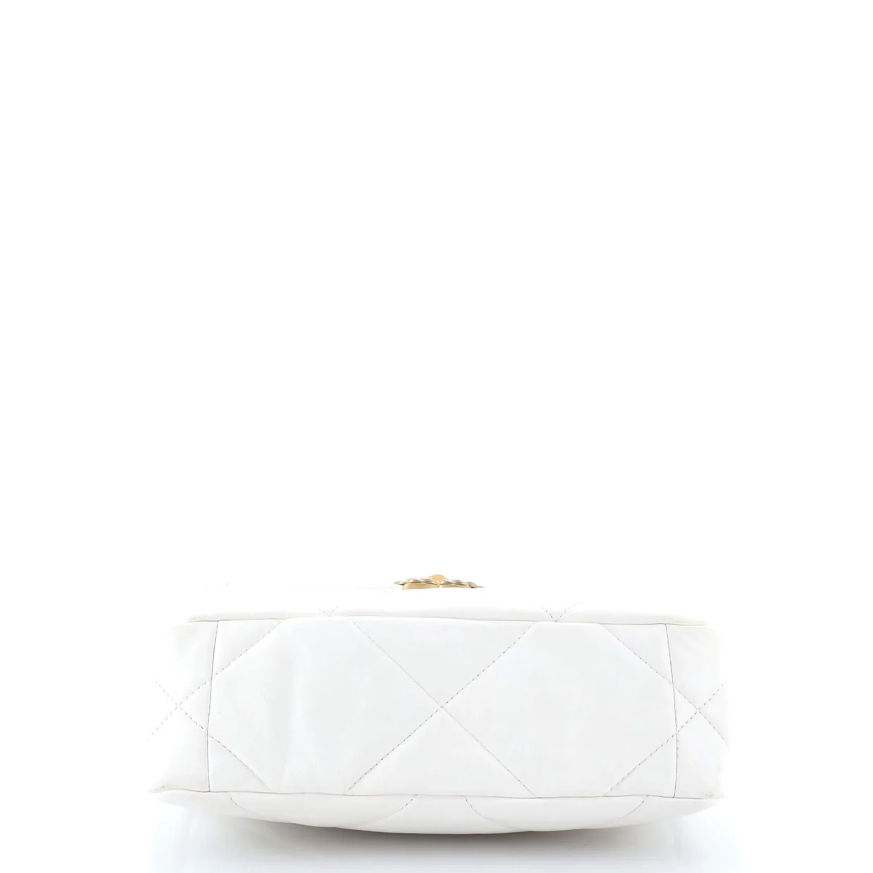 19 Flap Bag Quilted Leather Medium - Deep Luxury