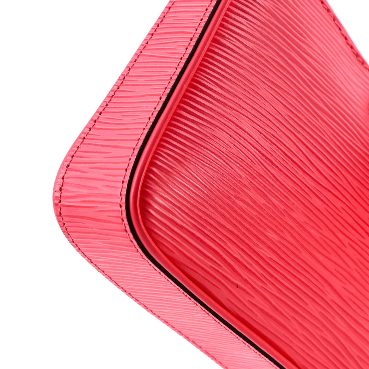 Easy Pouch on Strap Epi Leather with Canvas - Deep Luxury