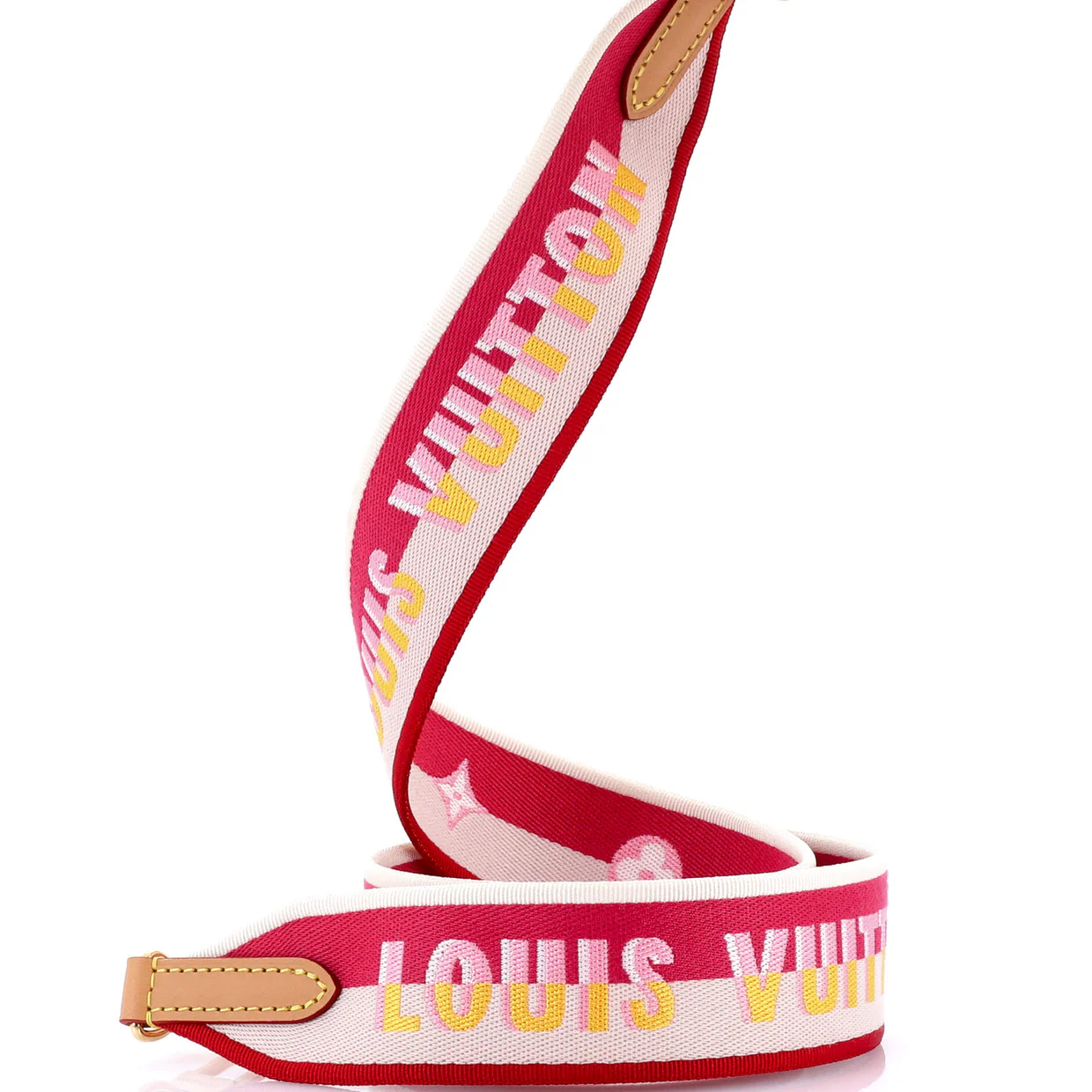 Logo Shoulder Strap Jacquard Wide - Deep Luxury