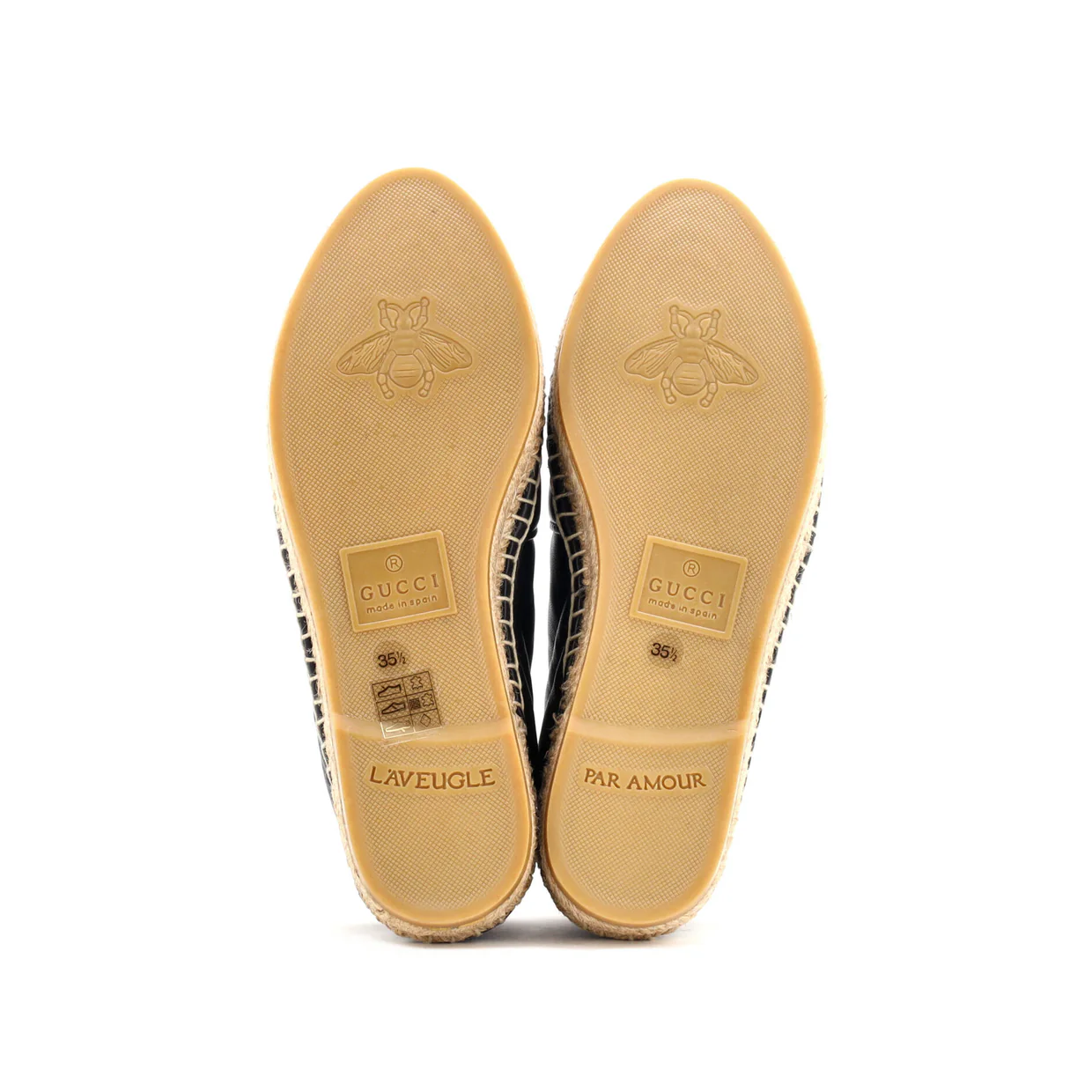 Women's GG Marmont Espadrilles Matelasse Leather - Deep Luxury
