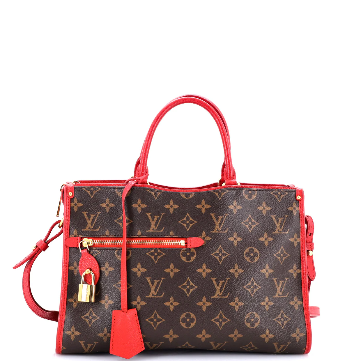 Popincourt NM Handbag Monogram Canvas with Leather PM - Deep Luxury