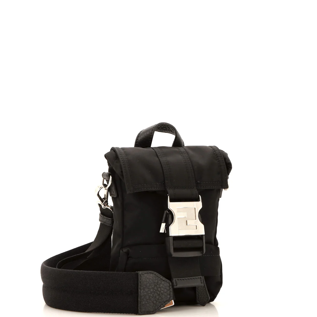Fendiness Backpack Nylon Mini - Deep Luxury