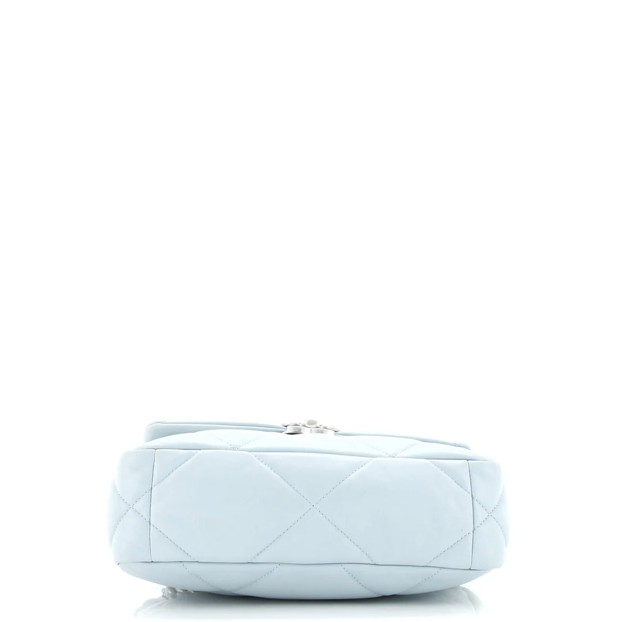 19 Flap Bag Quilted Leather Medium - Deep Luxury