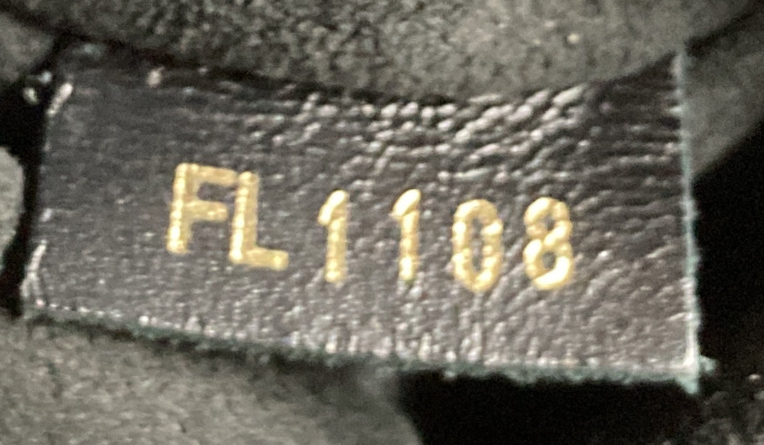 City Malle Handbag Reverse Monogram Canvas and Leather MM - Deep Luxury