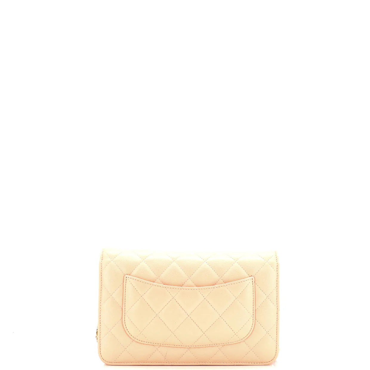 Wallet on Chain Quilted Caviar - Deep Luxury