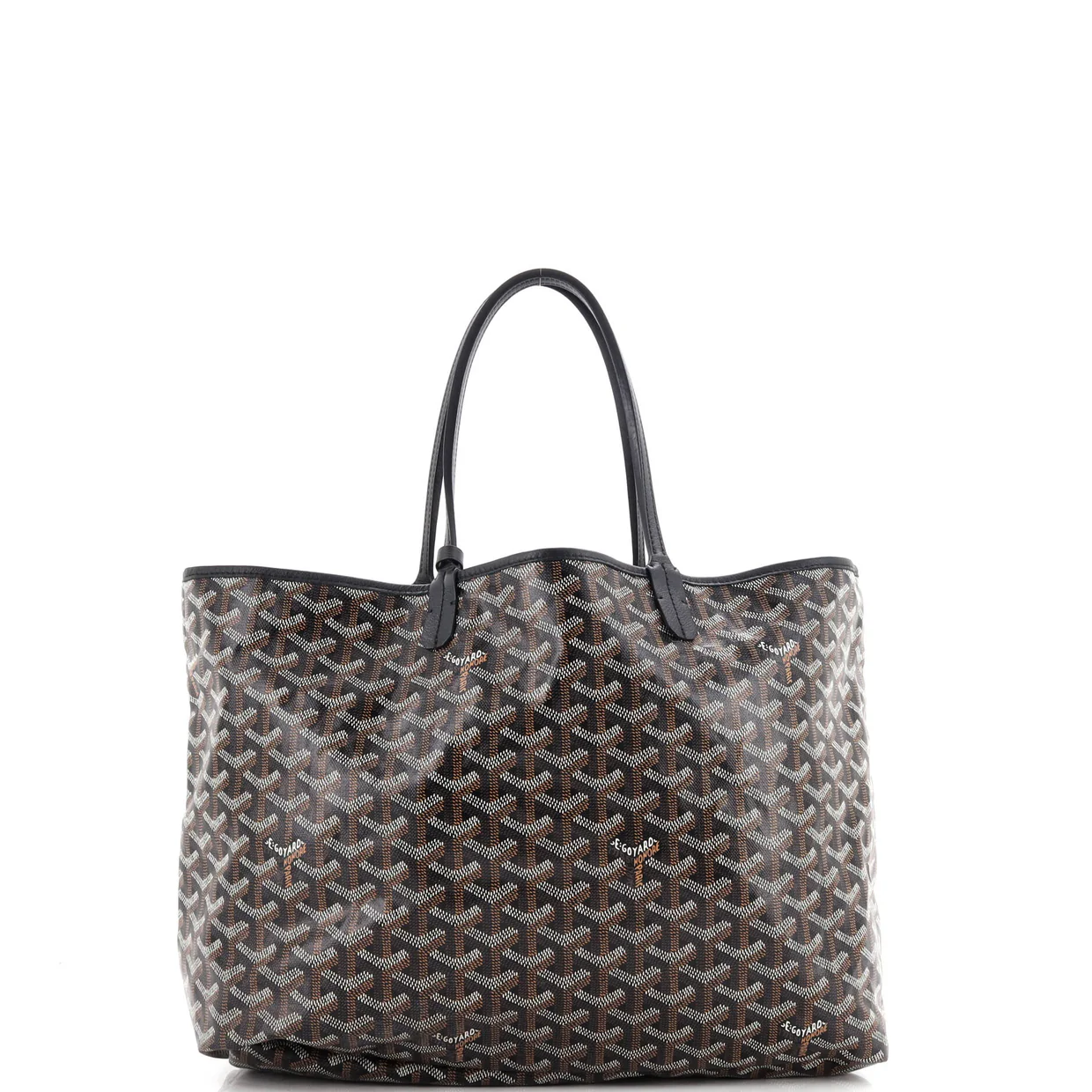 Anjou Reversible Tote Coated Canvas PM - Deep Luxury