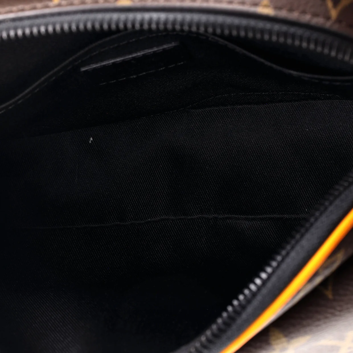 S Lock Messenger Bag Macassar Monogram Canvas - Deep Luxury