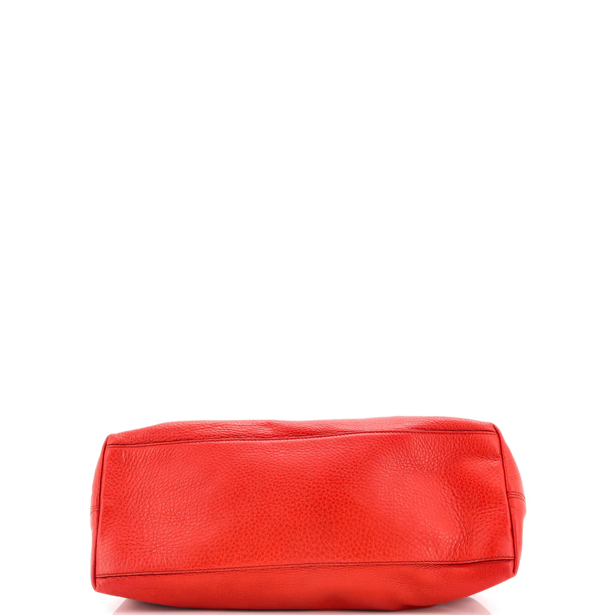 Soho Chain Strap Shoulder Bag Leather Medium - Deep Luxury