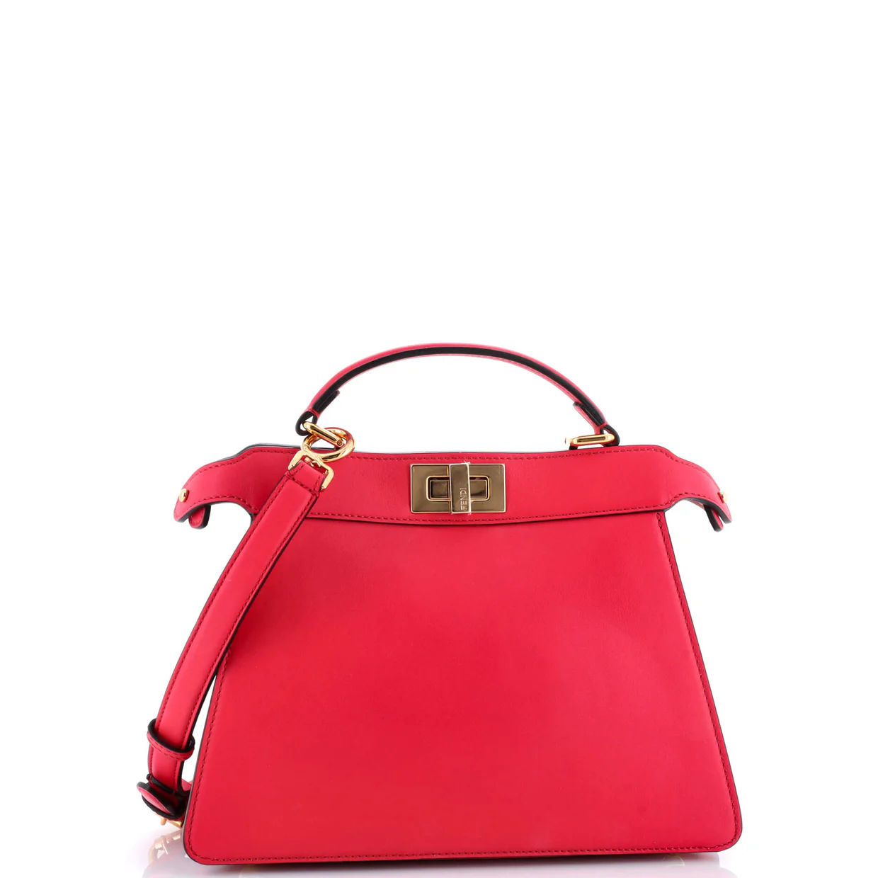 Peekaboo ISeeU Bag Leather Small - Deep Luxury