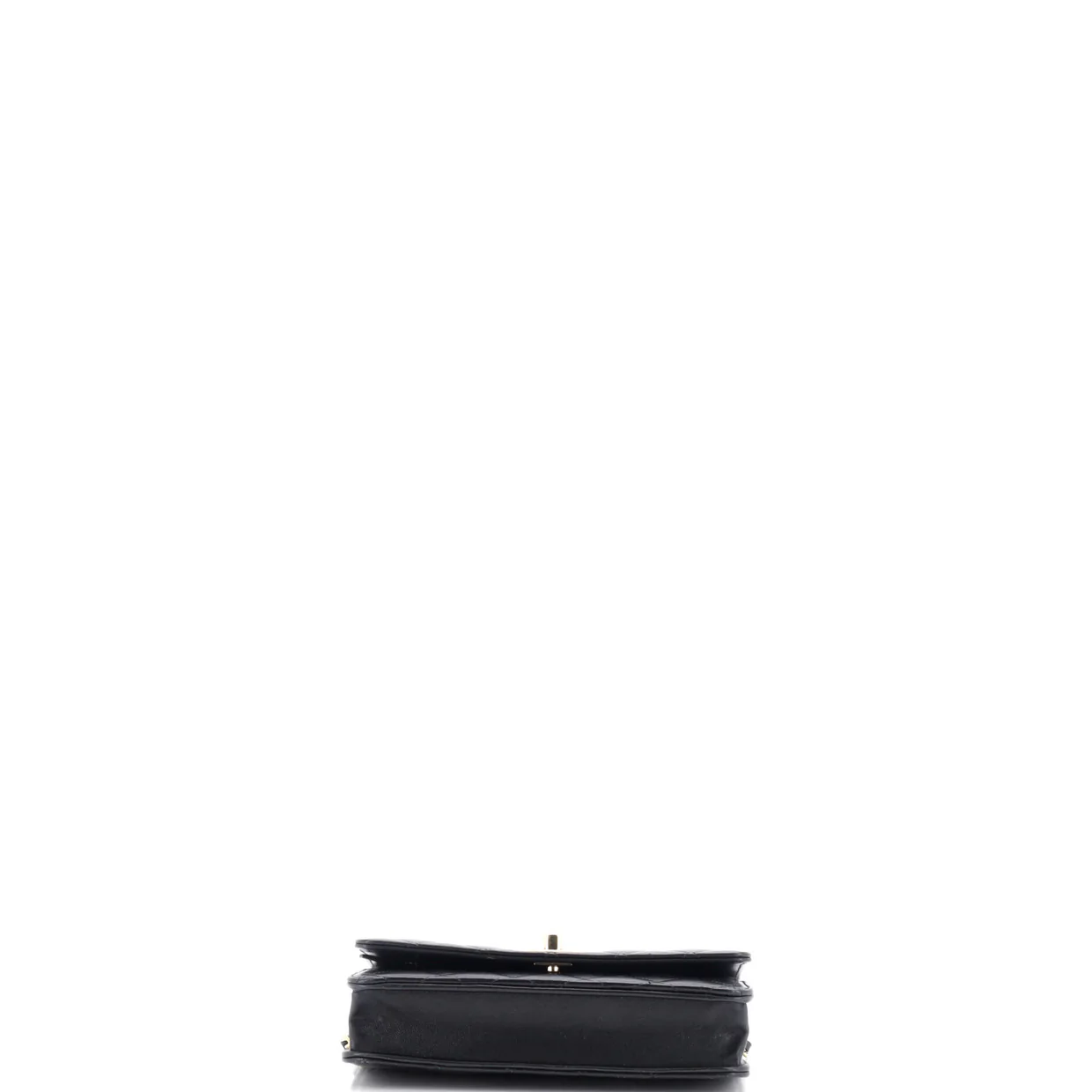 Trendy CC Wallet on Chain Quilted Lambskin - Deep Luxury