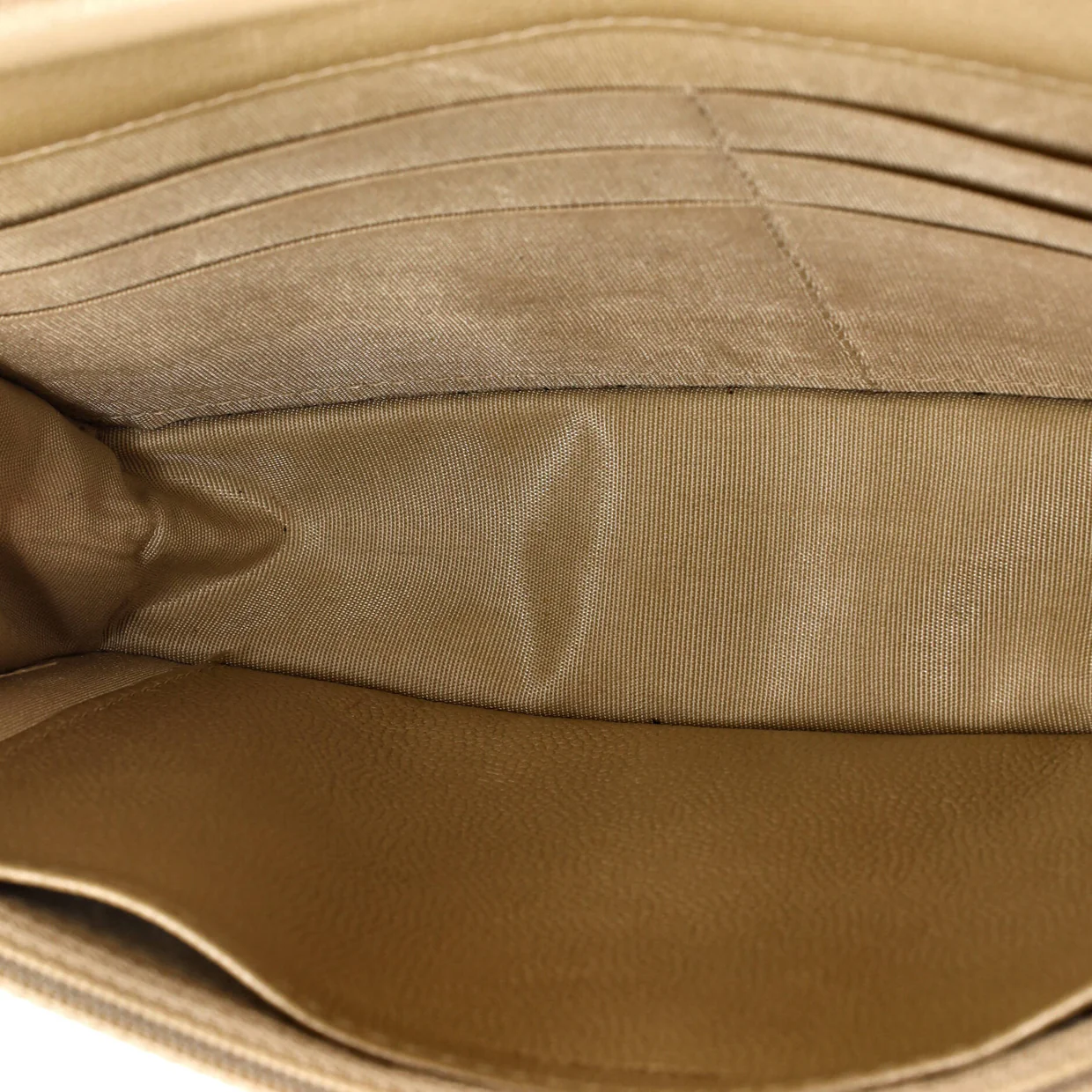 Boy Wallet on Chain Quilted Caviar - Deep Luxury