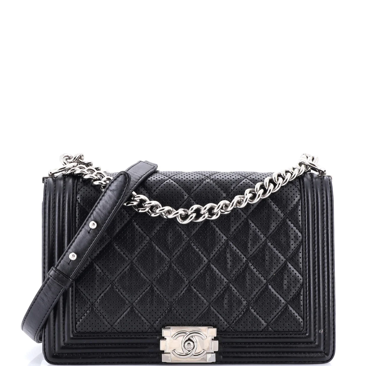 Boy Flap Bag Quilted Calfskin New Medium - Deep Luxury