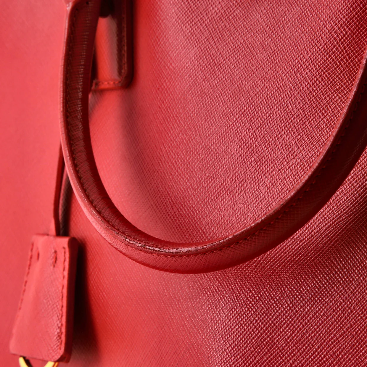 Double Zip Lux Tote Saffiano Leather Large - Deep Luxury
